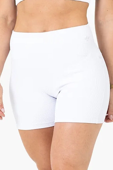 Shorts Lotus Branco Canelado — foto 1