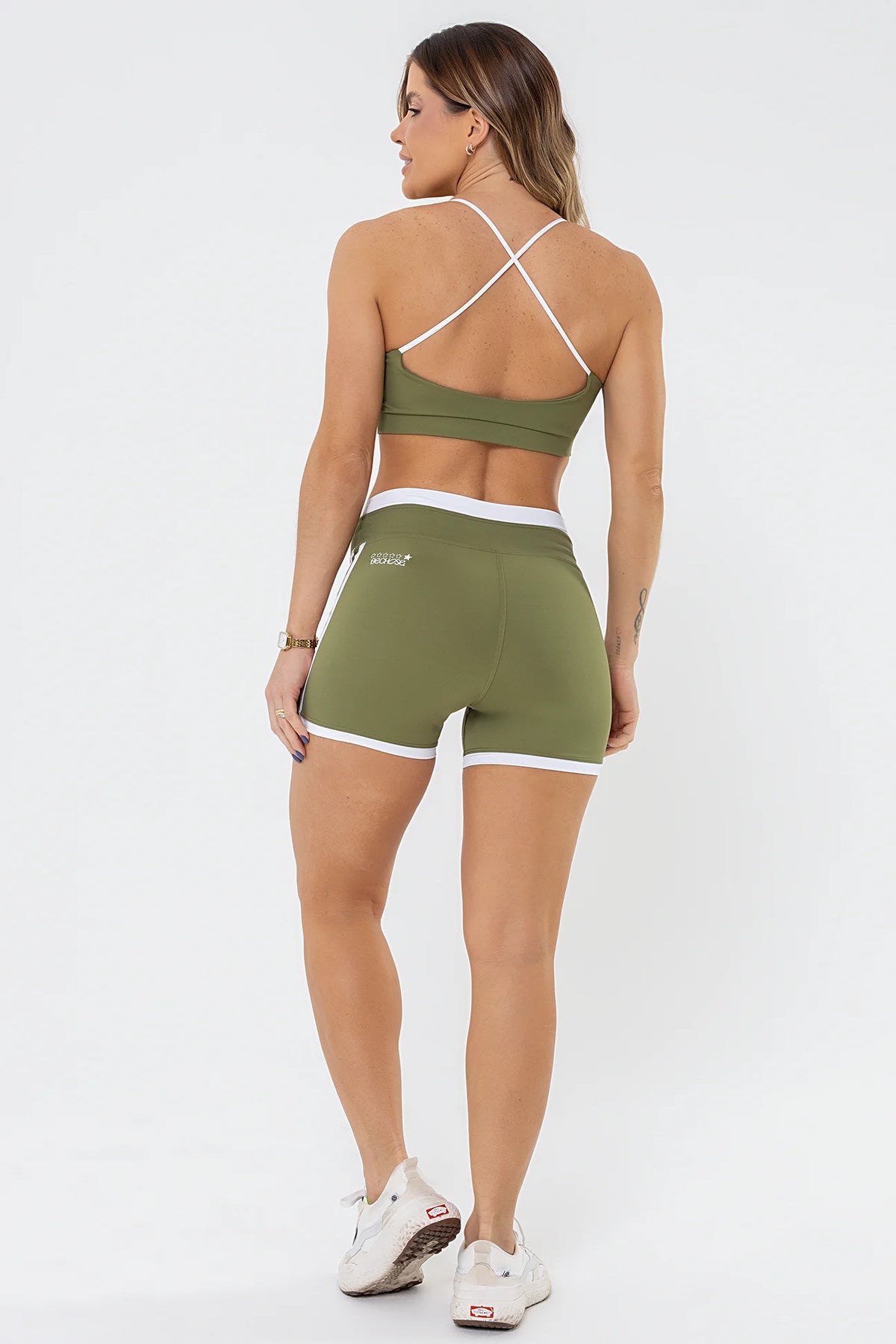 Top Violeta Verde / Branco — foto 6