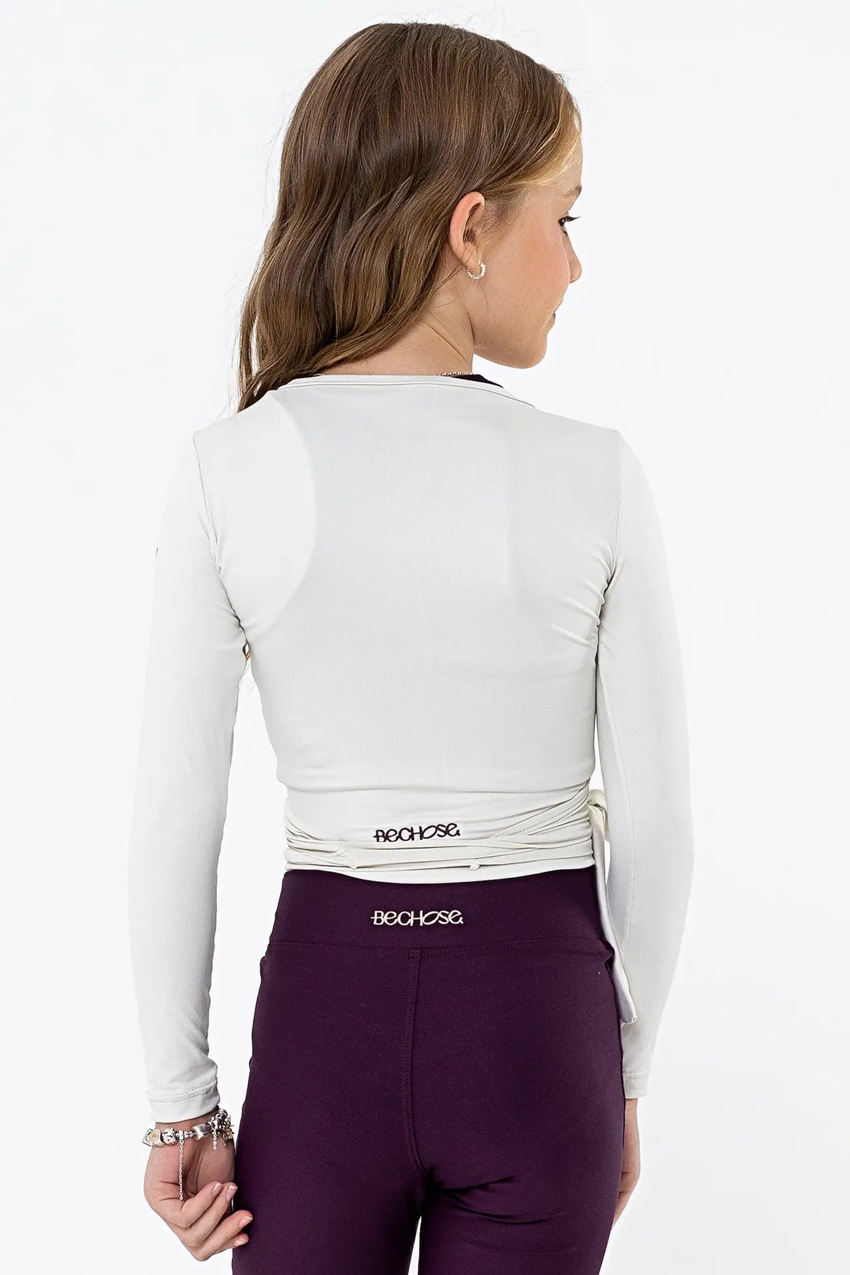 Blusa Orquídea Infantil Cream — foto 2