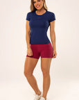 Blusa Dry Básica Feminina Azul Marinho — foto 6