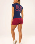 Blusa Dry Básica Feminina Azul Marinho — foto 7