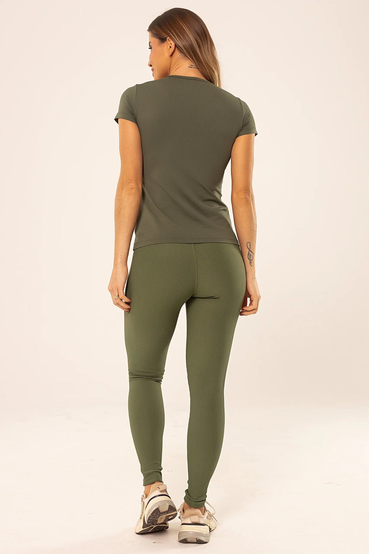 Blusa Dry Básica Feminina Verde Croco — foto 6