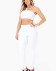 Legging Peônia Branco Canelado — foto 6