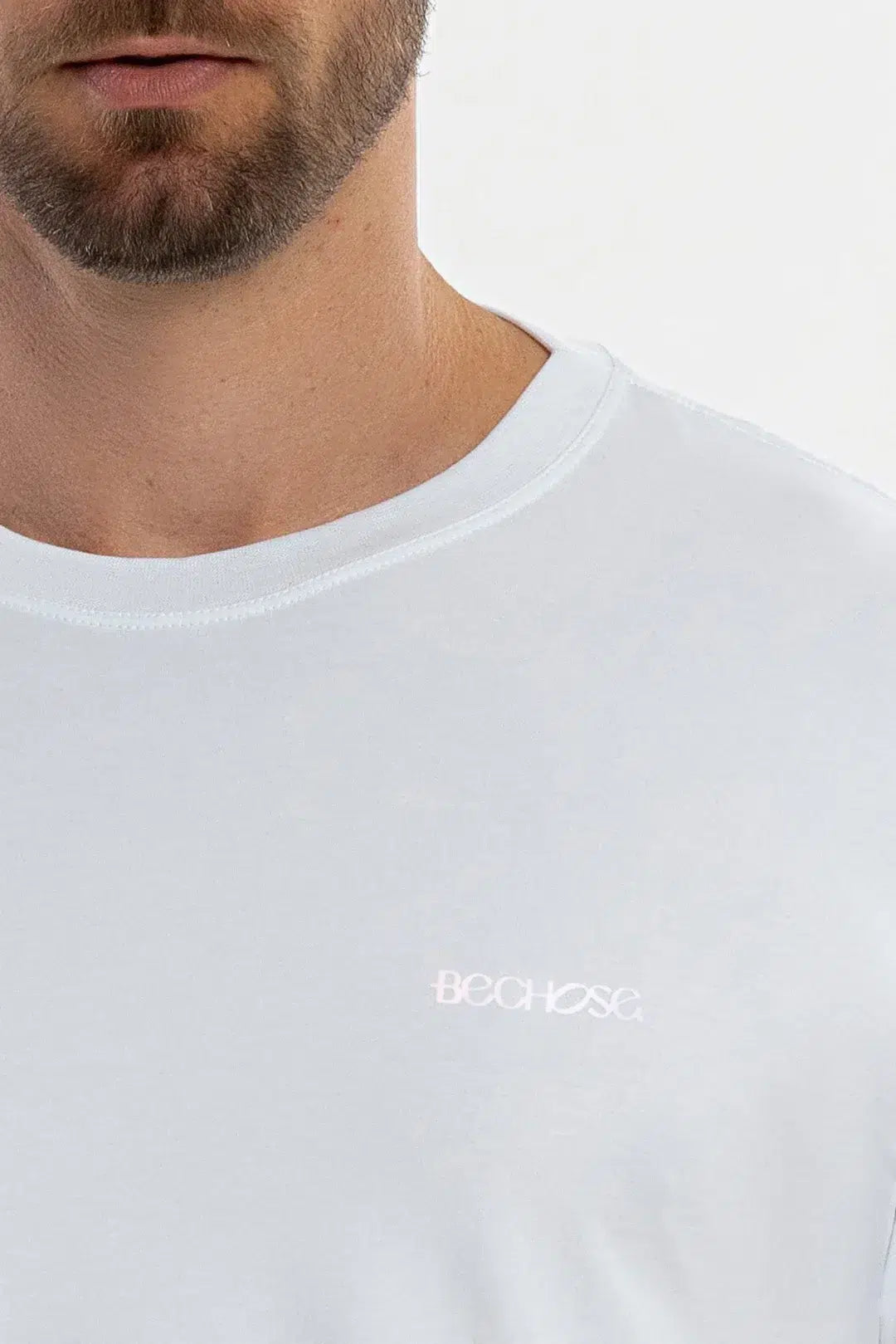 Camiseta Pima Carvalho Branco — foto 3