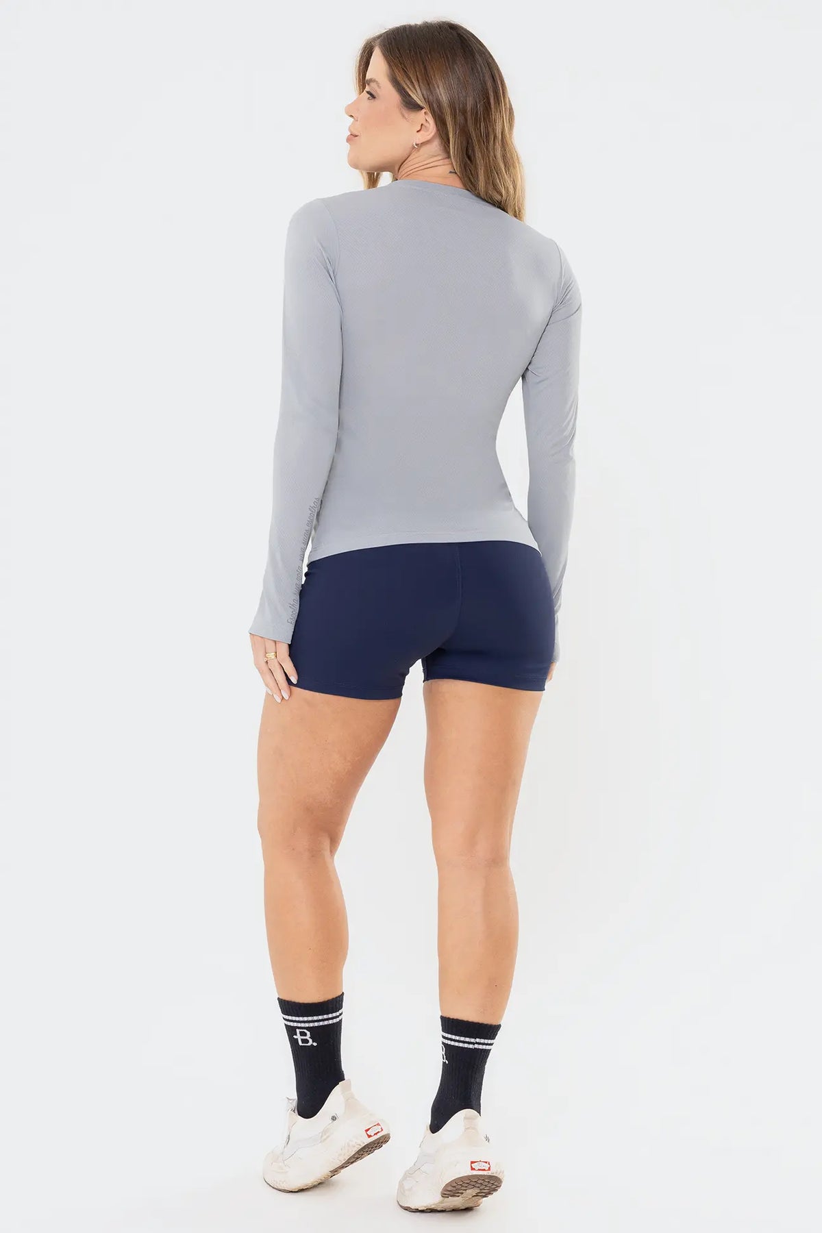 Blusa Tulipa Cinza — foto 7