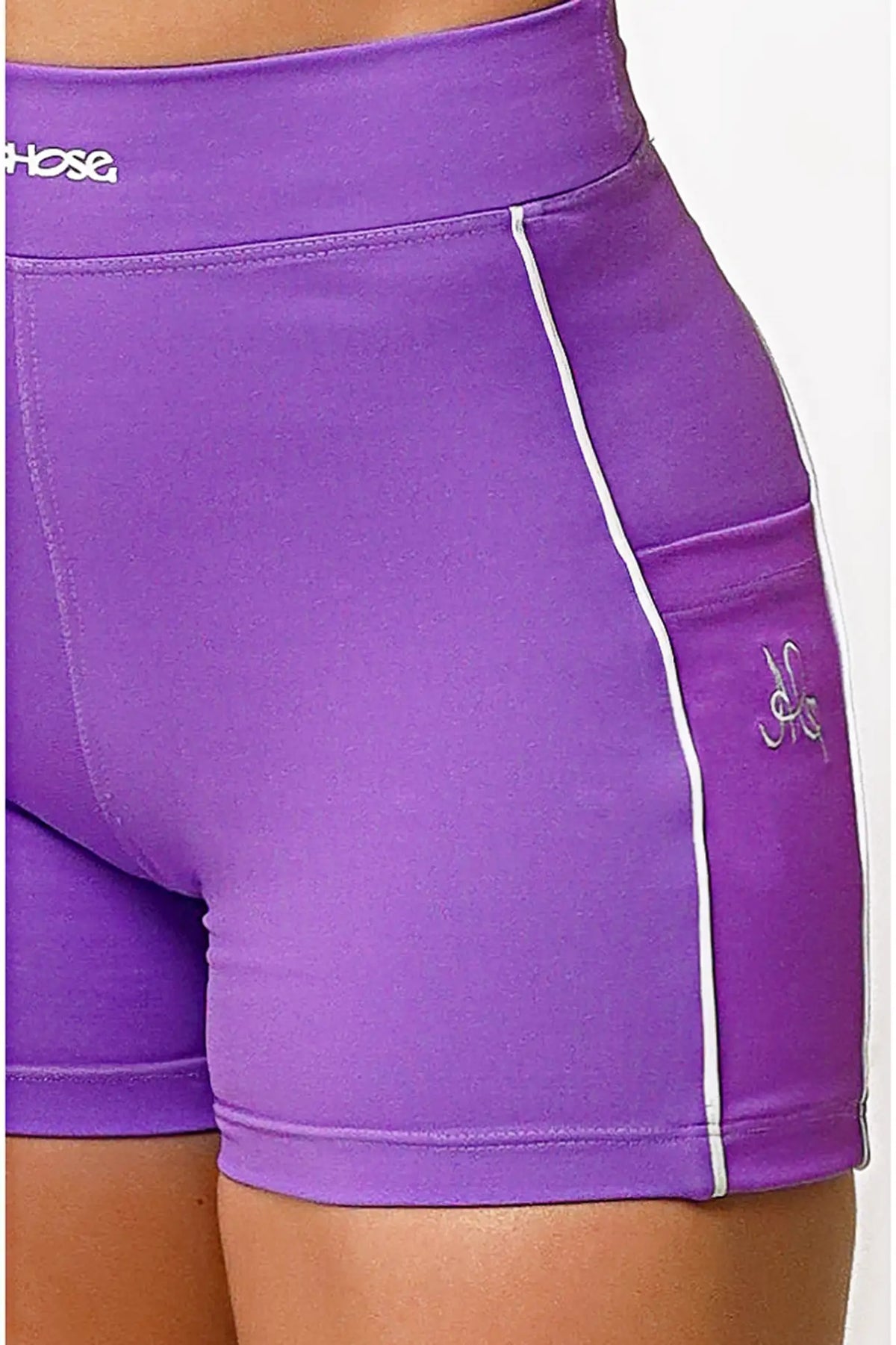 Shorts Aurora Violeta / Branco — foto 3