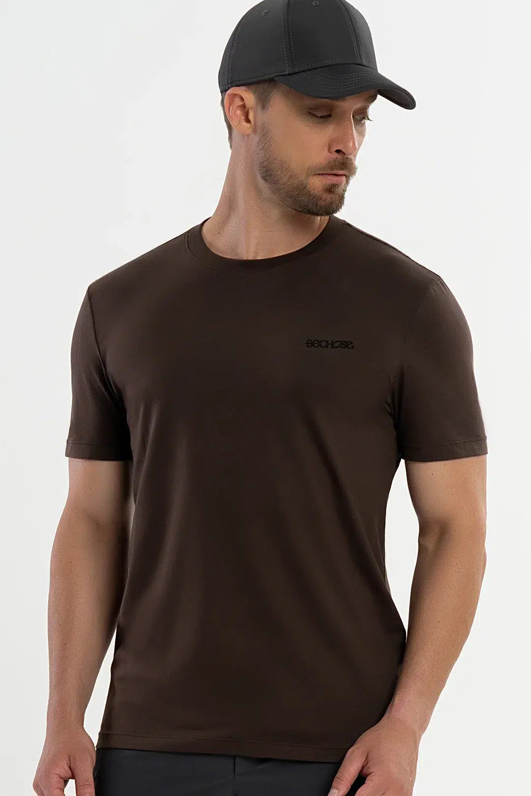 Camiseta Pima Carvalho Brown — foto 4