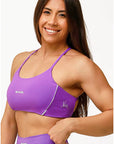 Top Bella Violeta / Branco — foto 4