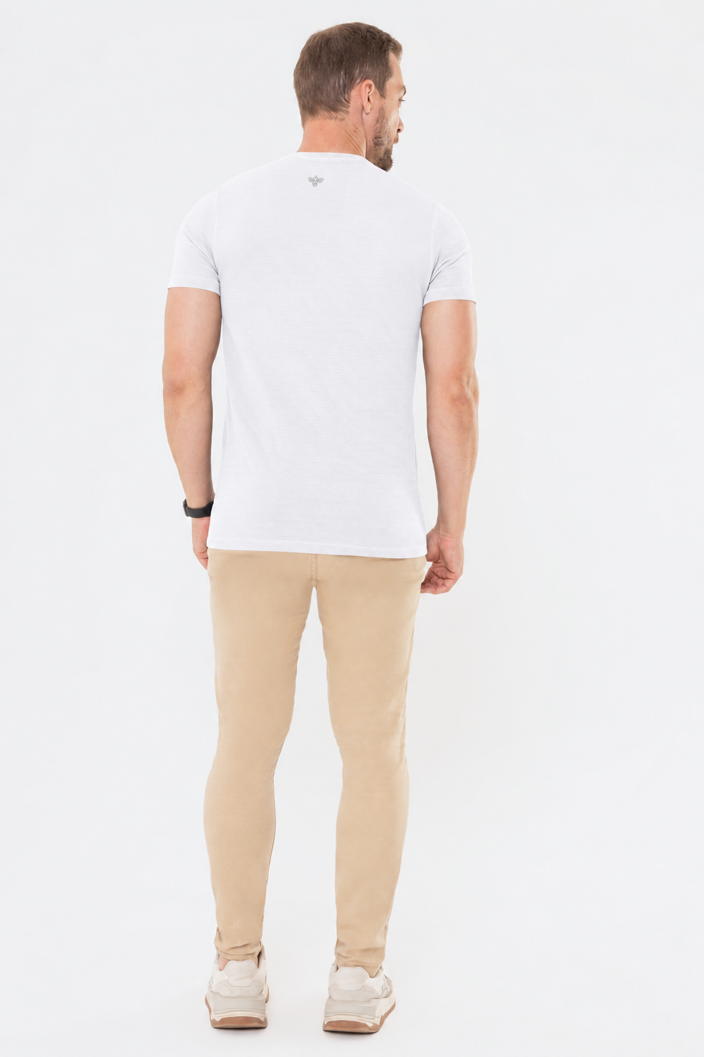 Camiseta Casual Tech Branco — foto 5