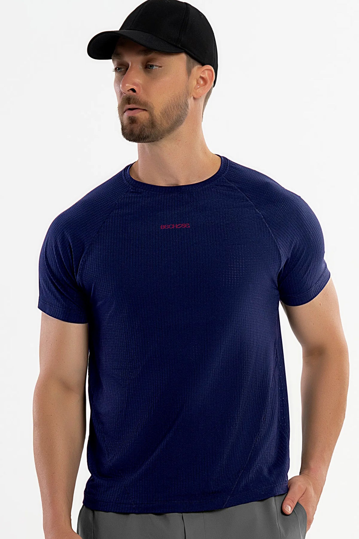 Camiseta Dry Cardo Azul Marinho — foto 3