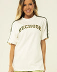 Camiseta Unissex Bordada College