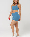 Shorts Perpétua 4" Azul Jeans — foto 6