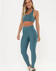Legging Hibisco Verde Pavão — foto 5