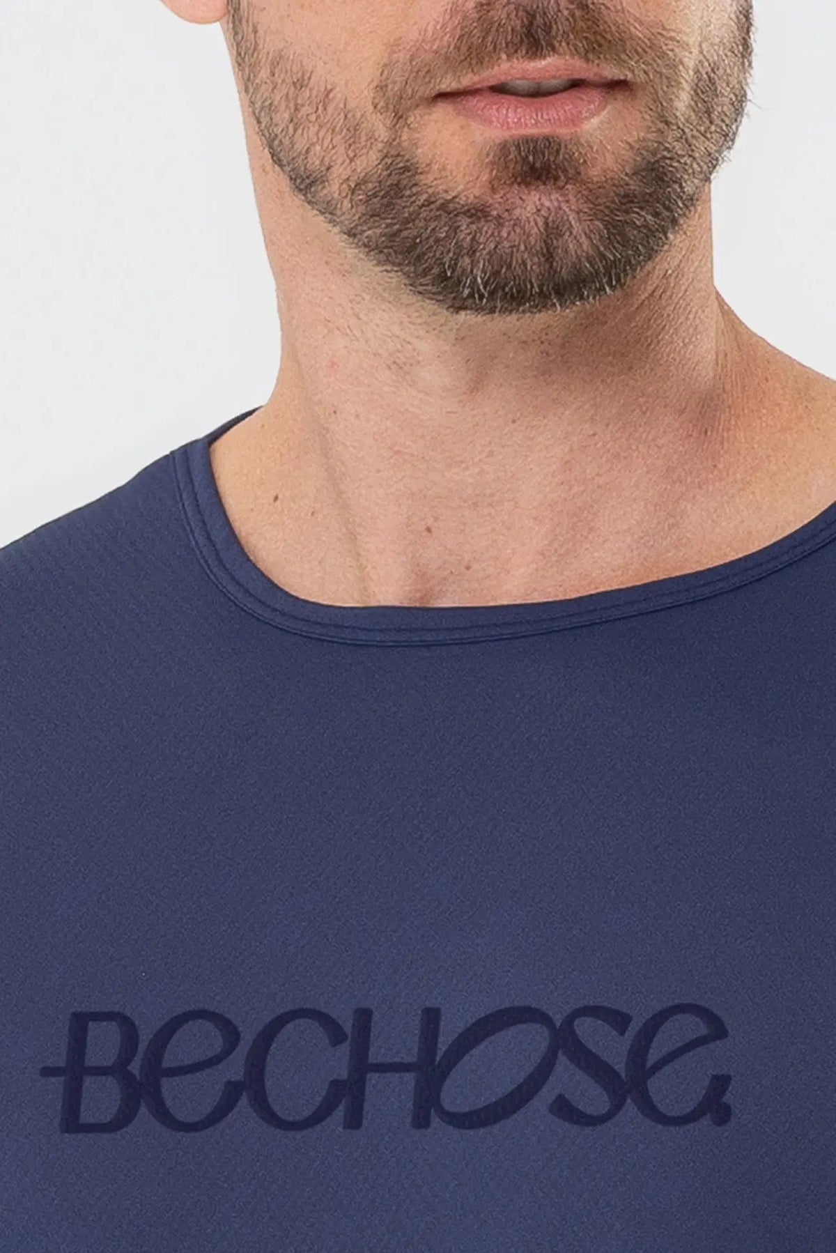 Camiseta Dry Básica Masculina Marinho — foto 3