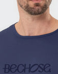 Camiseta Dry Básica Masculina Marinho — foto 3