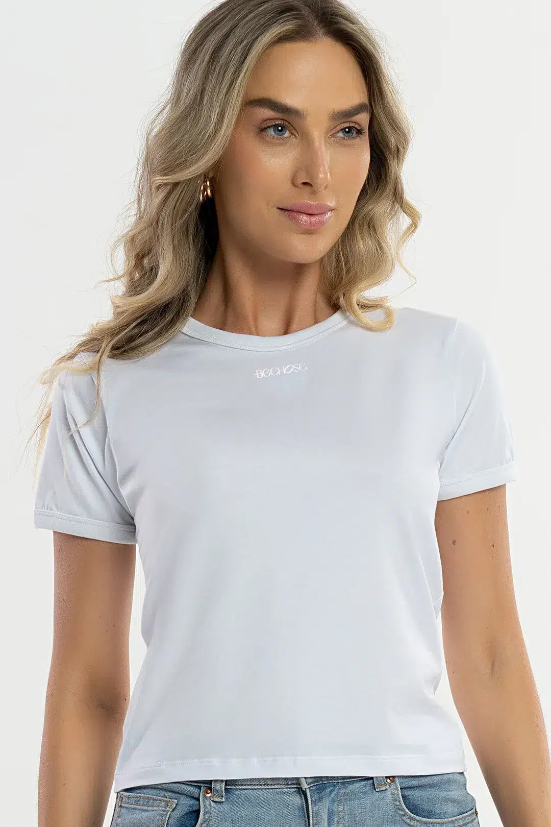 Blusa Pima Dália Branco — foto 1