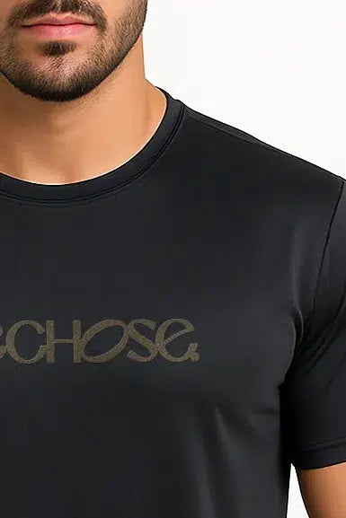Camiseta Masculina Bchose Preto — foto 3