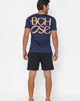 Camiseta Dry Bchose Marinho / Laranja — foto 6