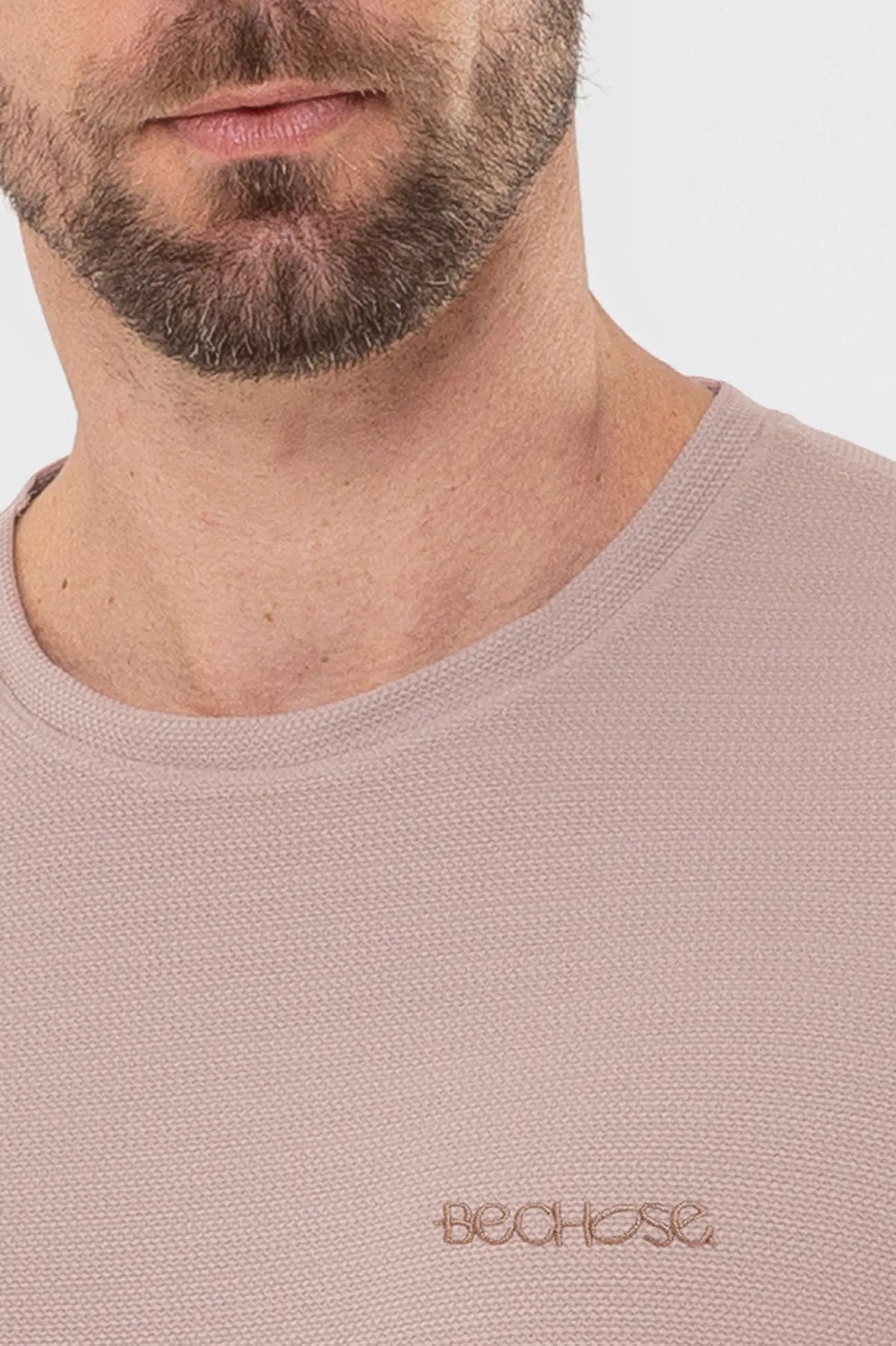 Camiseta Casual Tech Taupe — foto 3