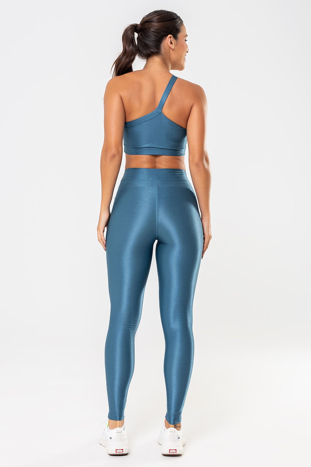 Legging Peonia Azul Jeans Glow — foto 5
