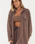 Camisa Violeta Marrom — foto 7