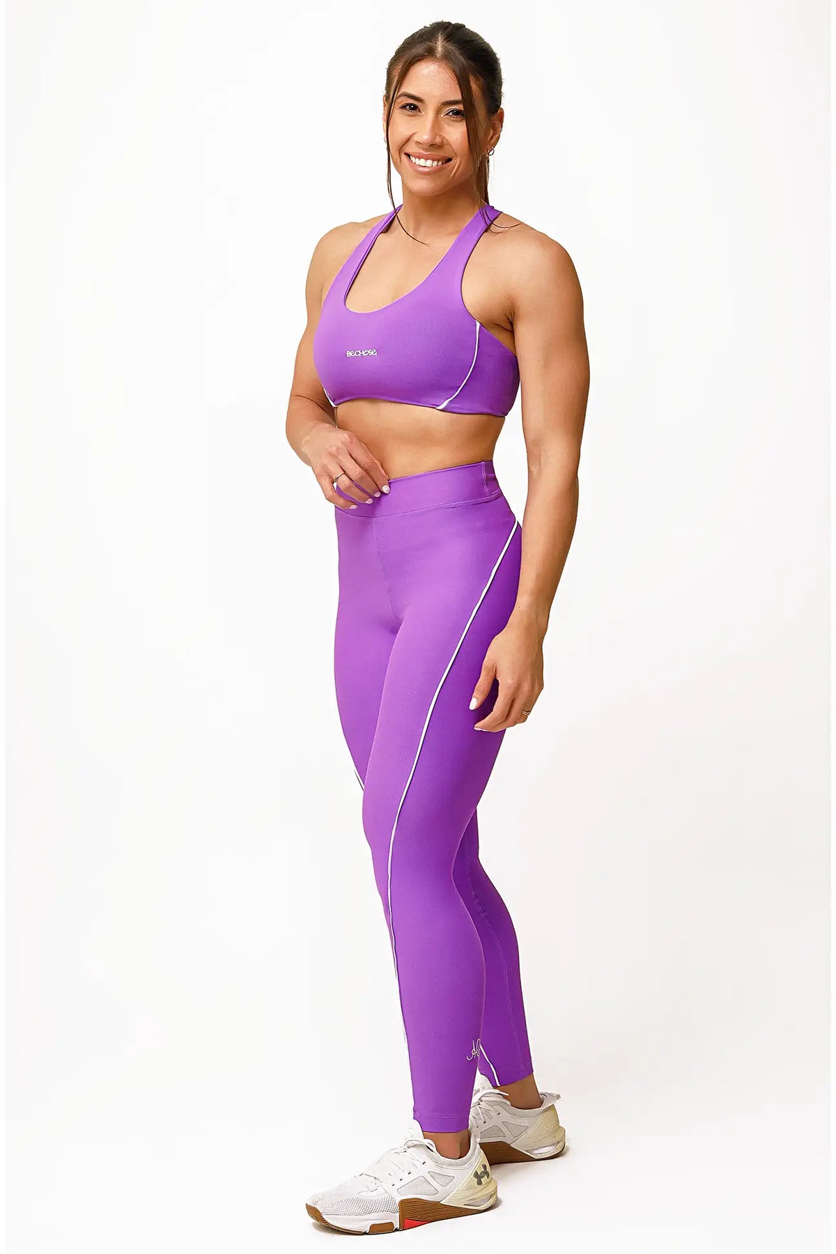 Legging Bella Violeta / Branco — foto 6