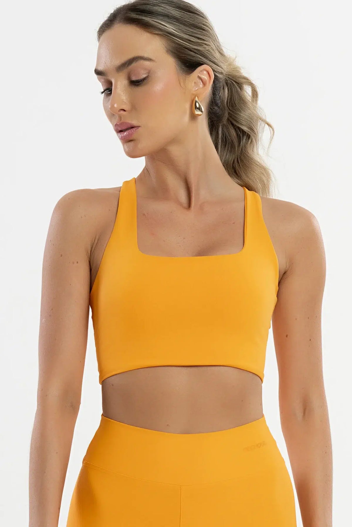 Top Lótus Laranja Âmbar — foto 1