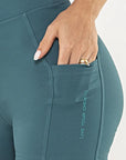 Shorts Aurora Verde Pavão — foto 3