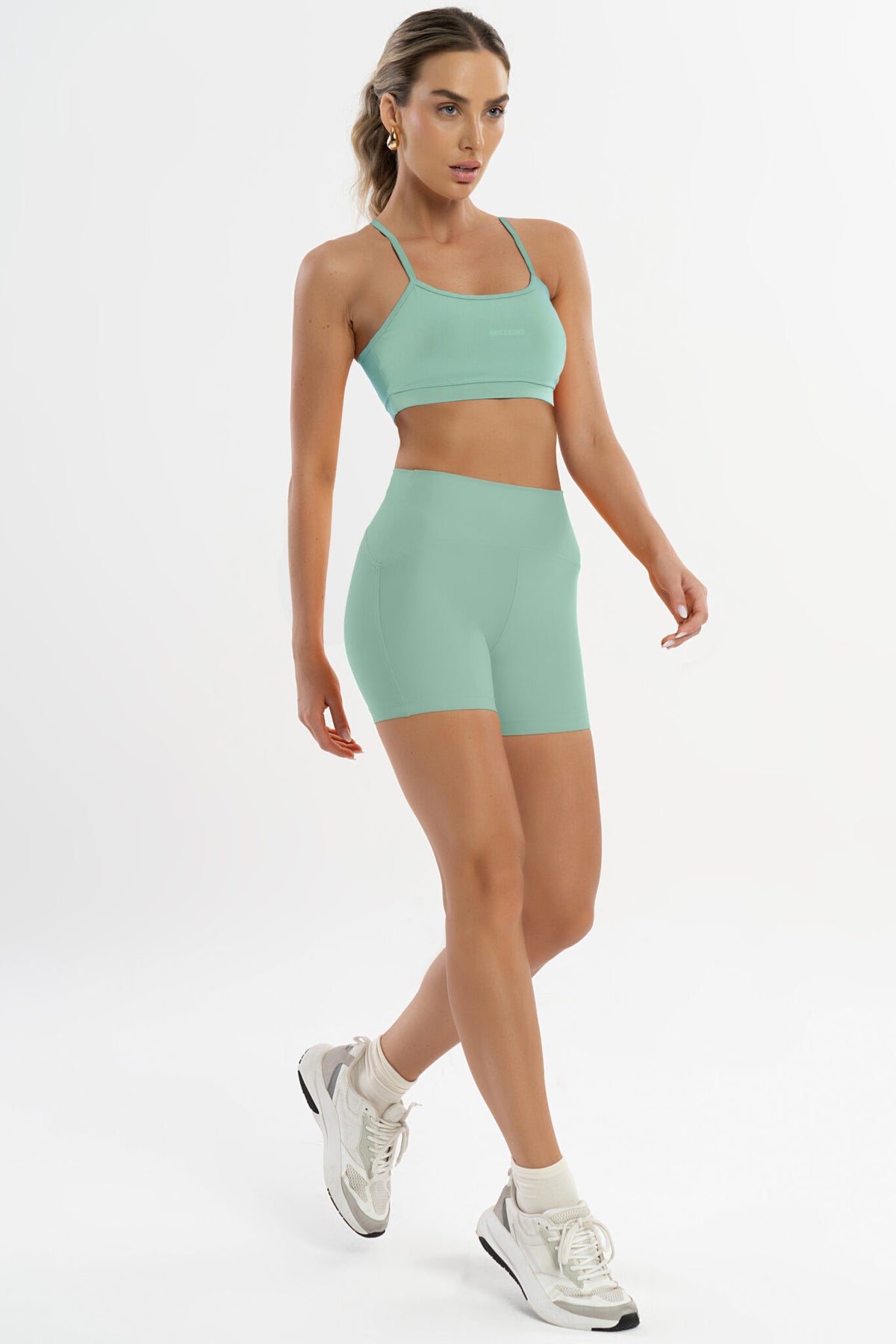 Shorts Lótus Verde Jade — foto 5