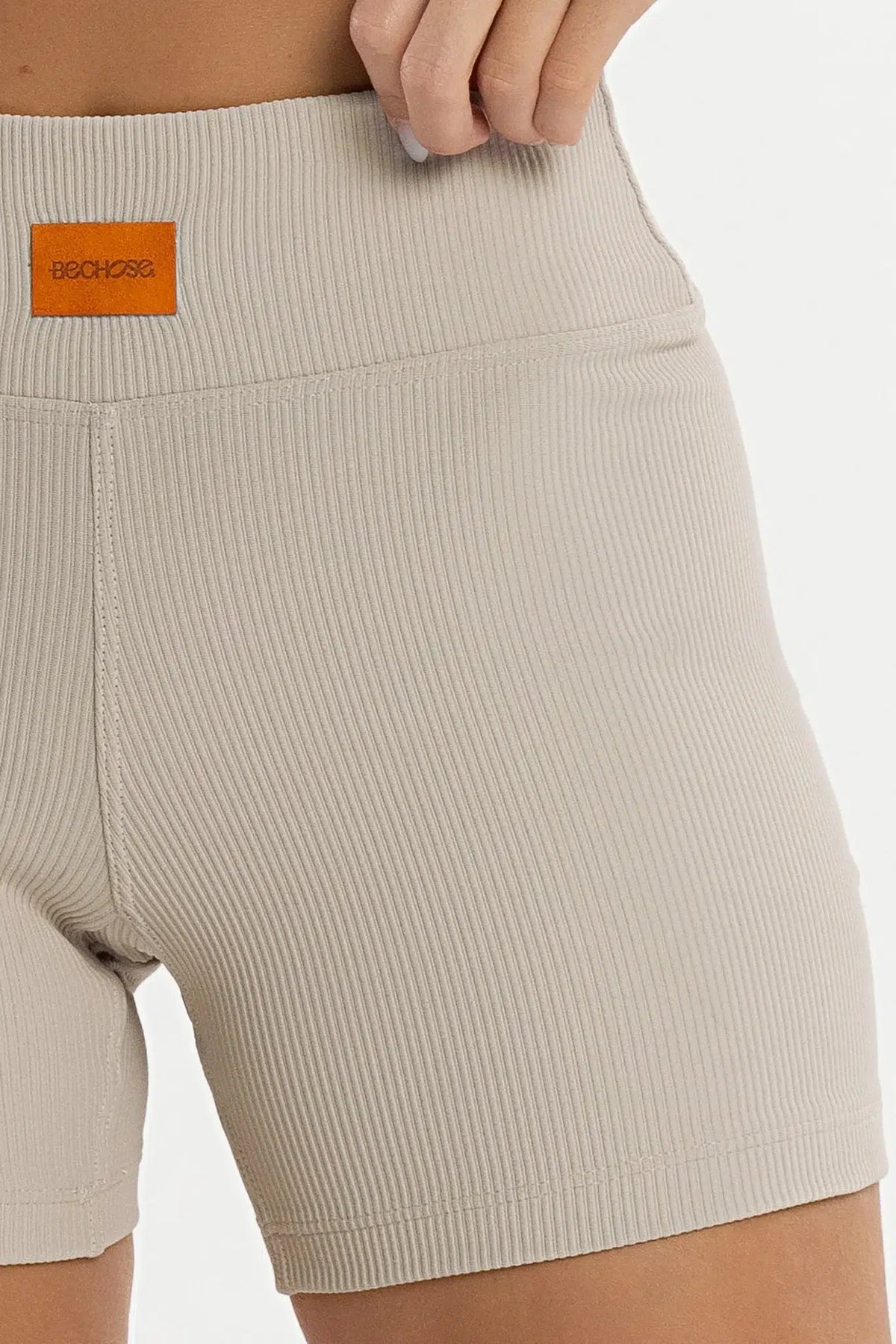 Shorts Perpétua Kraft Canelado — foto 3