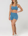 Shorts Perpétua 2" Azul Jeans — foto 6