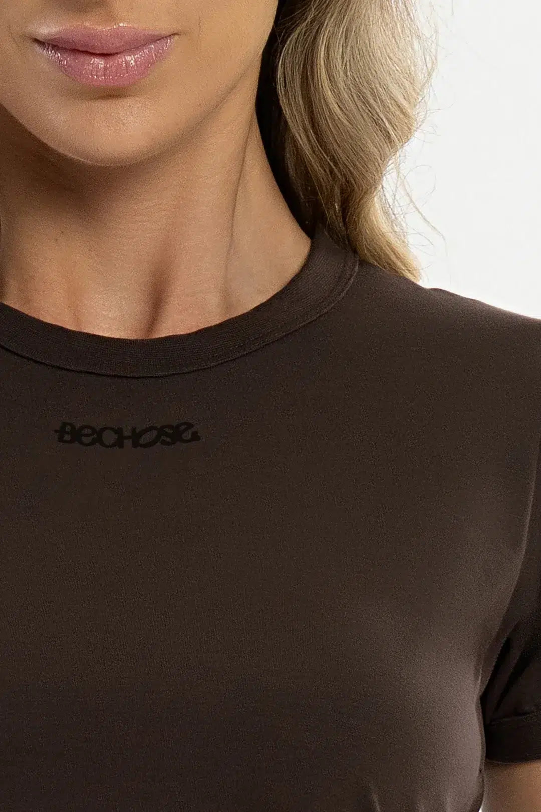 Blusa Pima Dália Brown — foto 3
