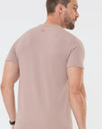 Camiseta Casual Tech Taupe — foto 4