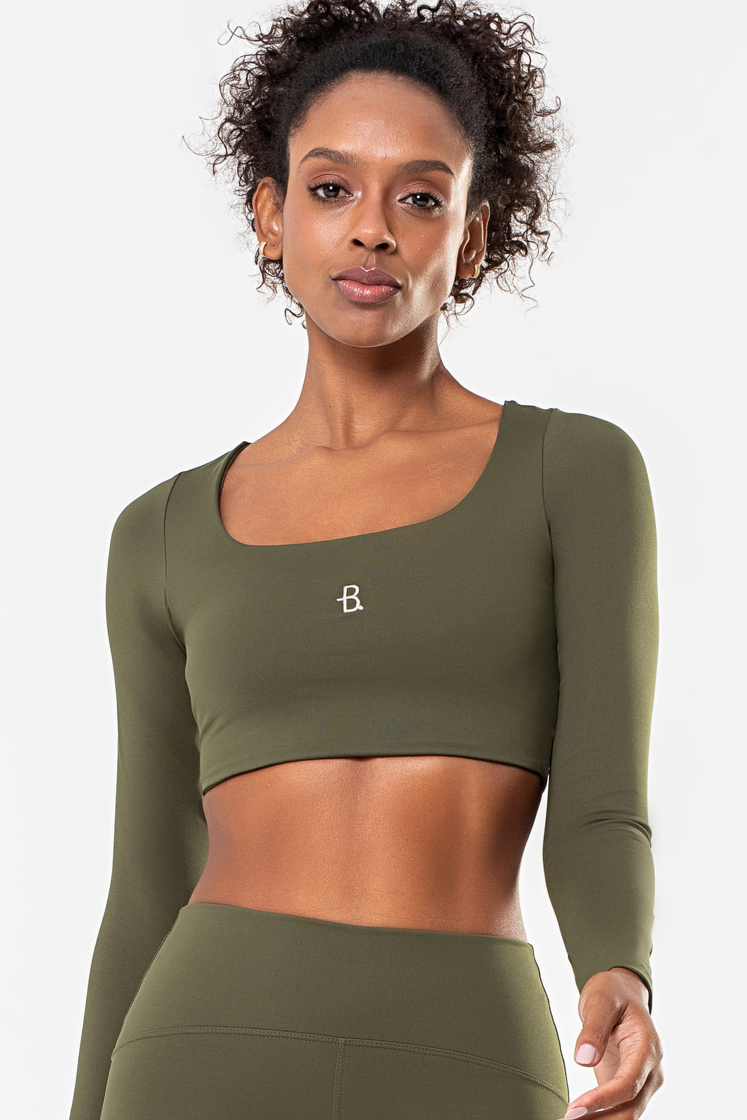 Cropped Lótus Verde Exército — foto 1