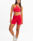 Shorts Peônia Vermelho Lichia — foto 5