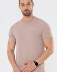 Camiseta Casual Tech Taupe — foto 1