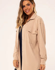 Camisa Violeta Cream — foto 1