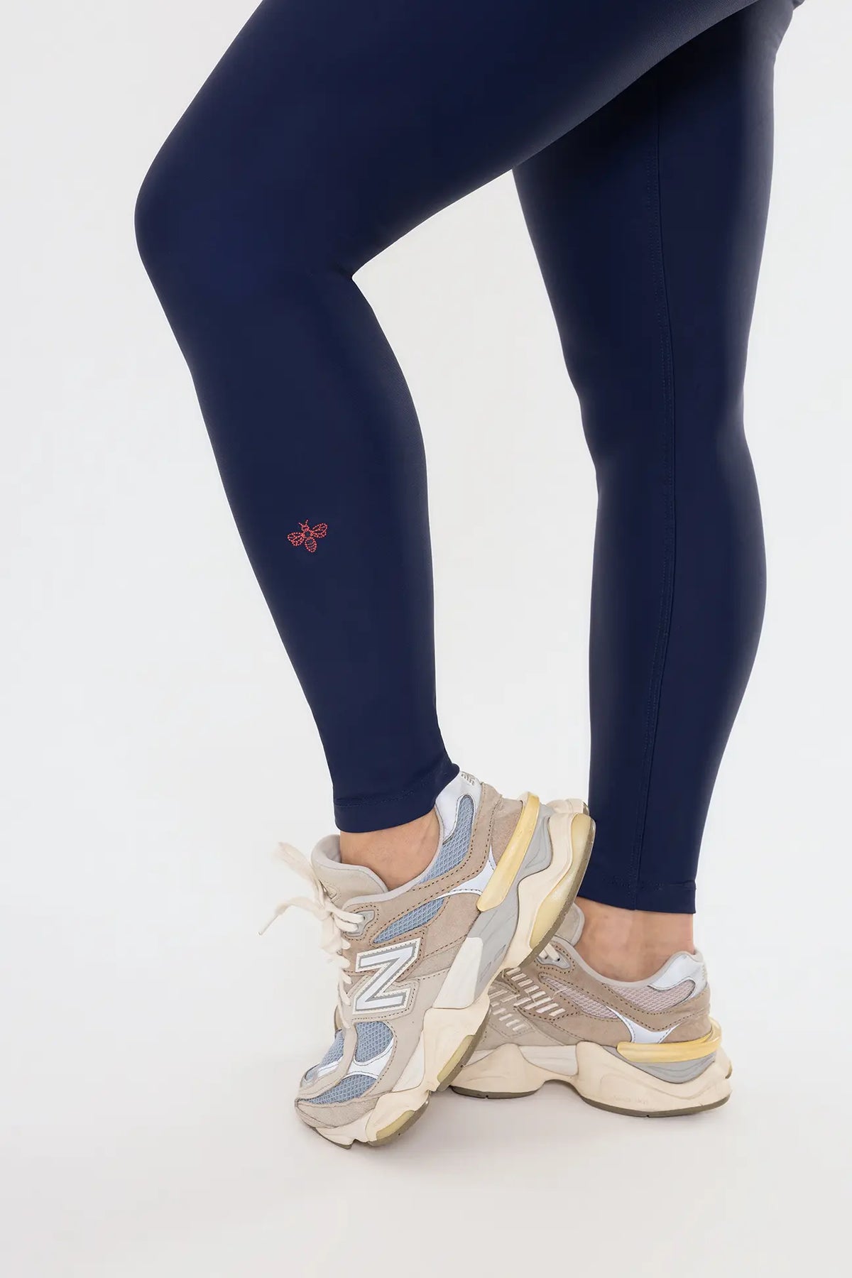 Legging Amarilis Azul Marinho / Vermelho Goiaba — foto 4
