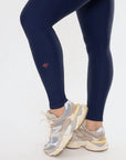 Legging Amarilis Azul Marinho / Vermelho Goiaba — foto 4