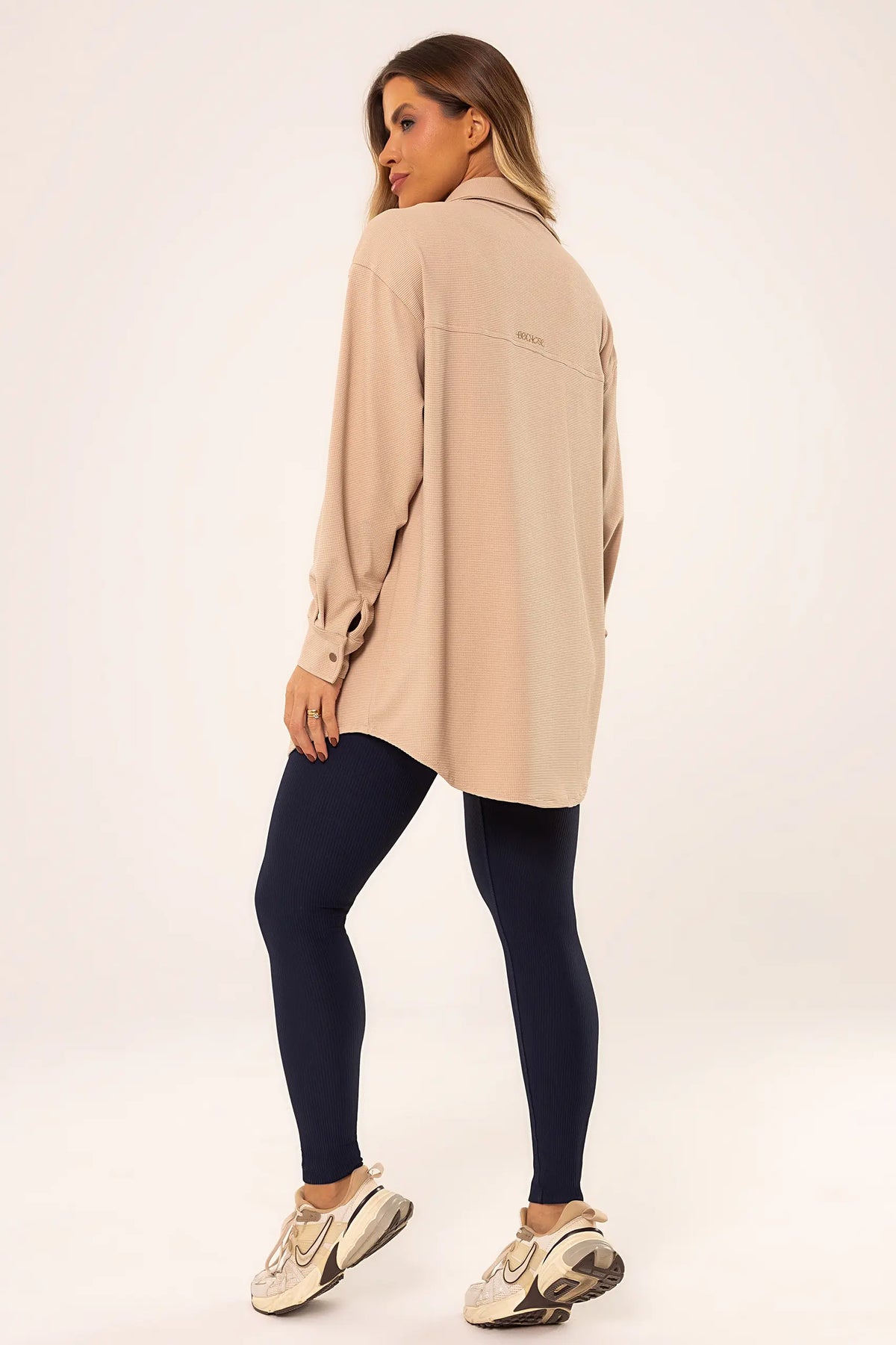 Camisa Violeta Cream — foto 6