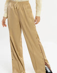 Calça Dália Marfim Acetinado — foto 1