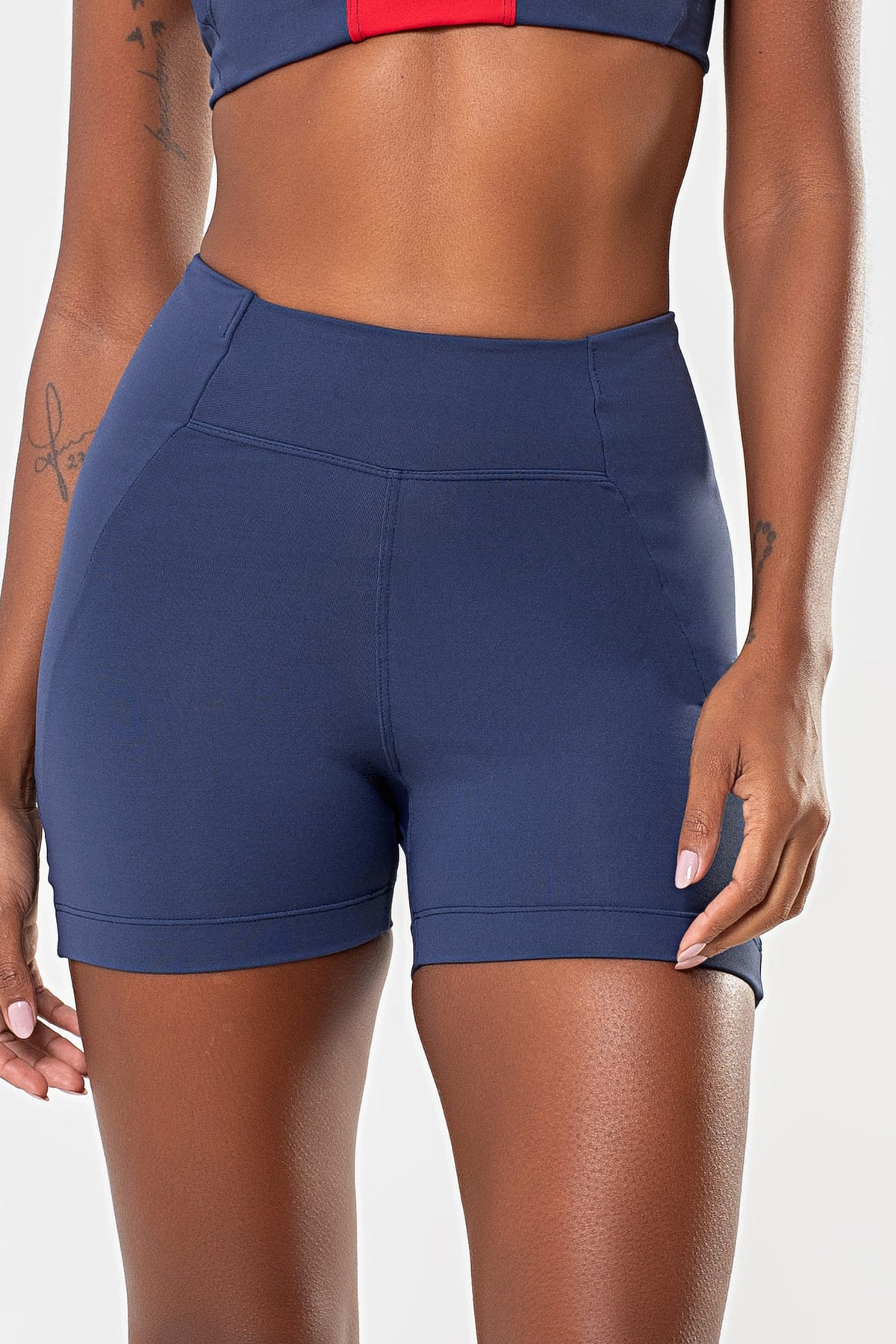 Shorts Hibisco Azul College — foto 1