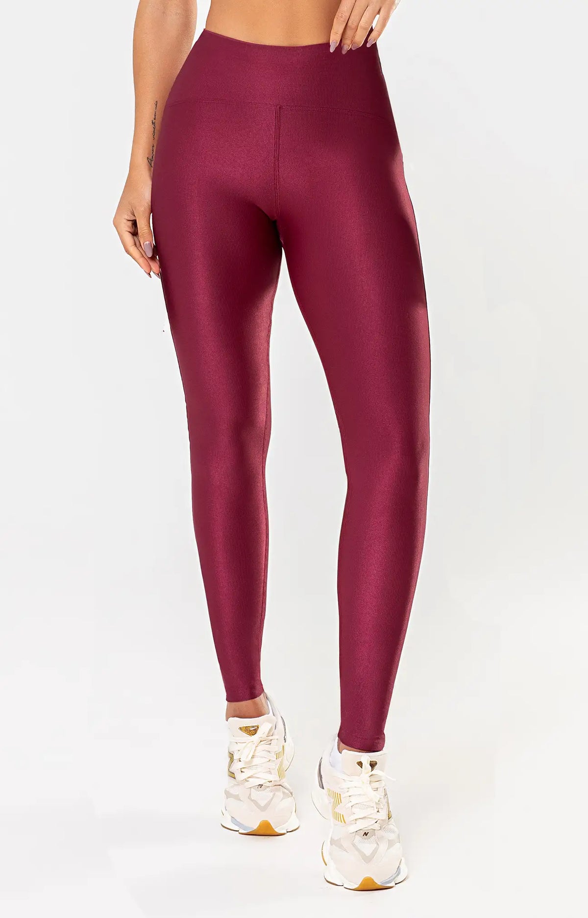 Legging Lótus Bordô Glow — foto 1