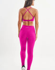 Legging Perpétua Rosa Pink Canelado — foto 6