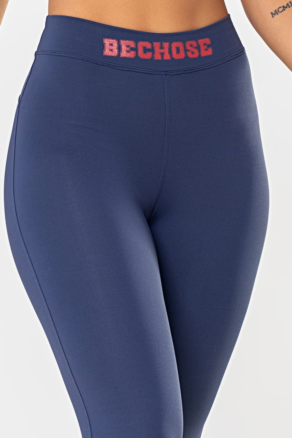Legging Peônia Azul College — foto 7