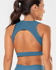 Top Cravo Azul Jeans Canelado — foto 2