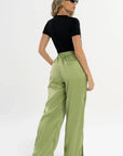 Calça Dália Pistache Acetinado — foto 6