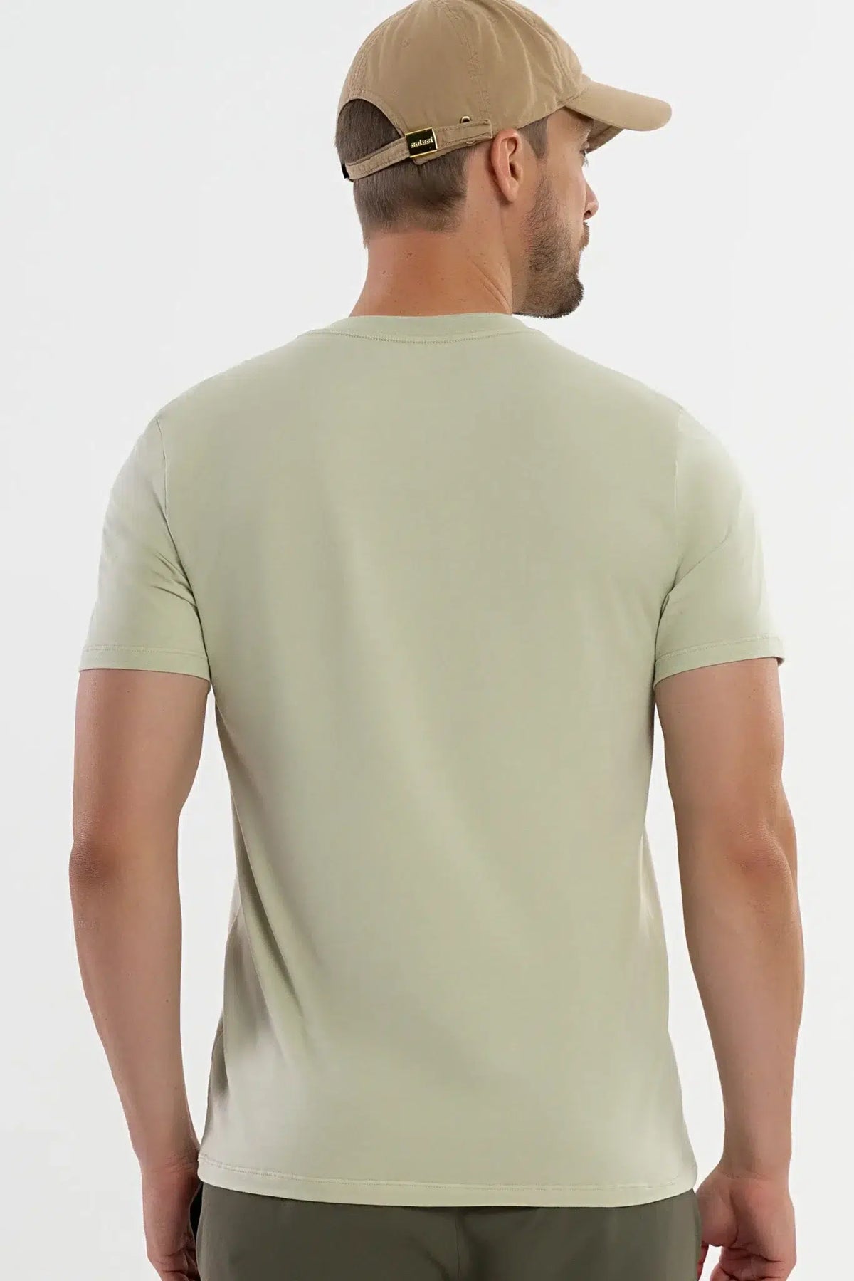 Camiseta Pima Carvalho Moss Gray — foto 2