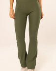 Legging Bina Verde Croco Canelado