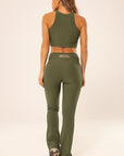 Legging Bina Verde Croco Canelado — foto 6